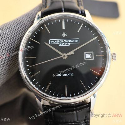 Copy Vacheron Constantin Patrimony Citizen Black Dial 40mm Watches